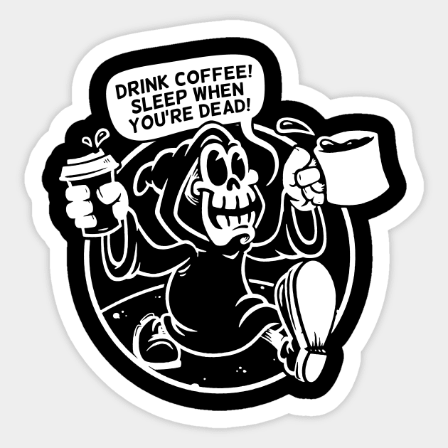 DRINK COFFEE! Sticker by blairjcampbell